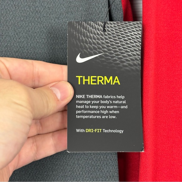 Nike Dri-Fit MLB Authentic Red Therma Pullover NWT Washington Nationals Medium - Picture 7 of 14